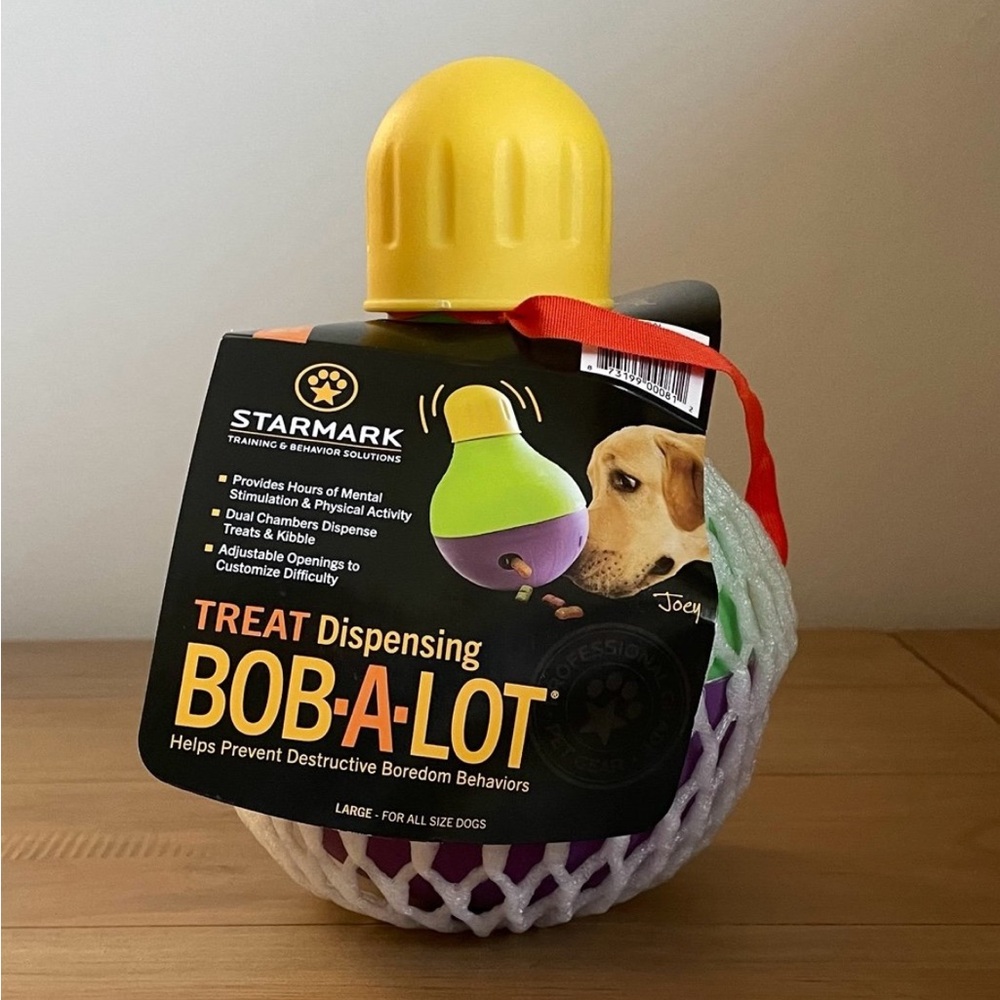 Dog Interactive Treat Dispensing Toy Size Large